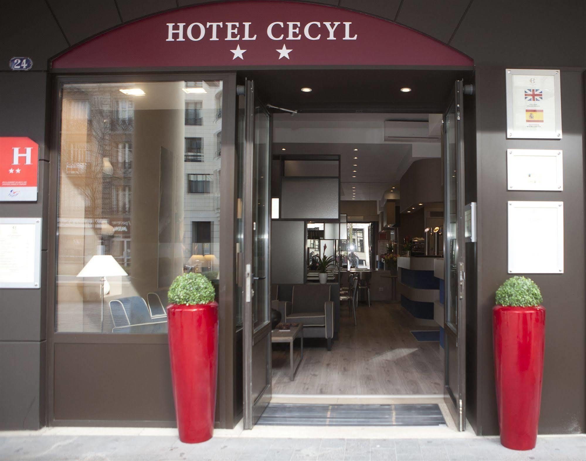 Hotel Cecyl Reims Centre Екстер'єр фото